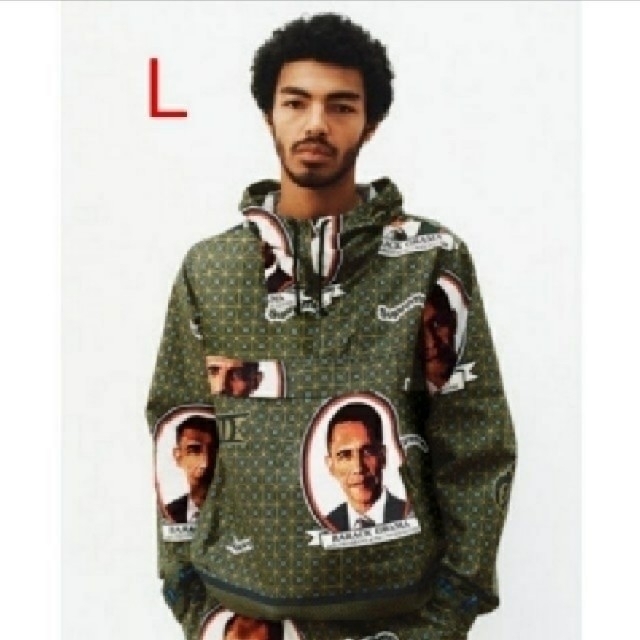 ★17ss★L★supreme Obama Anorak