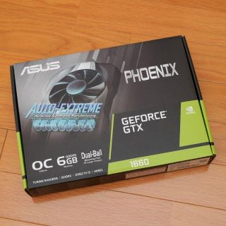 ASUS NVIDIA GeForce GTX 1660(PCパーツ)