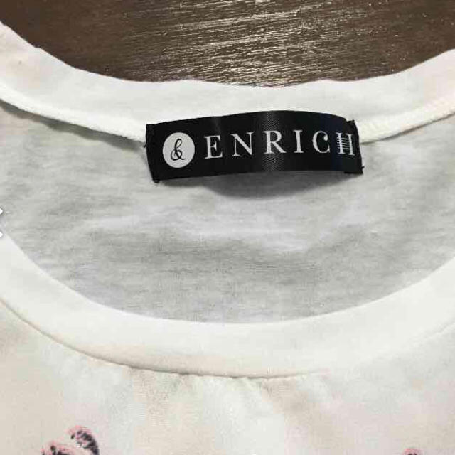 ENRICH カットソー レディースのトップス(Tシャツ(半袖/袖なし))の商品写真