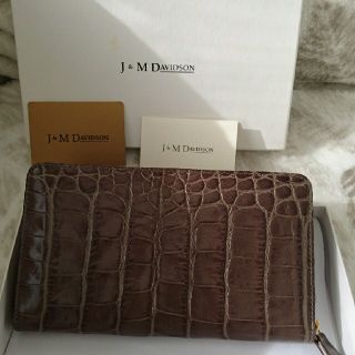 ジェイアンドエムデヴィッドソン(J&M DAVIDSON)のJ&M DAVIDSON  L zip wallet(財布)