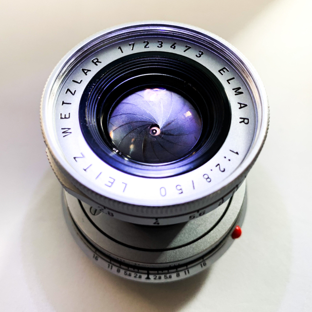 LEITZ WETZLAR ELMAR 50mm F2.8 Mマウント 沈胴式