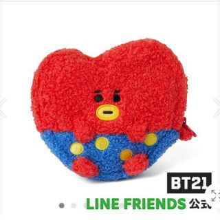 ボウダンショウネンダン(防弾少年団(BTS))のBT21  ポーチ　タタ　公式(アイドルグッズ)