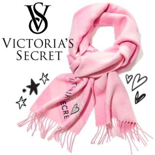 ヴィクトリアズシークレット(Victoria's Secret)のウィンターエンジェル♡マフラー ピンク(マフラー/ショール)