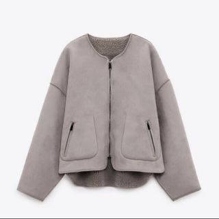 ザラ(ZARA)のZARA リバーシブルダブルサイド仕様ジャケット(ブルゾン)