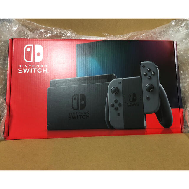 おまけ付き任天堂switch 本体　グレー