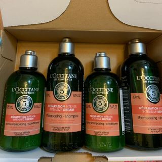 ロクシタン(L'OCCITANE)のロクシタン ファイブハーブス リペアリングシャンプー 300 コンディシ　250(シャンプー/コンディショナーセット)