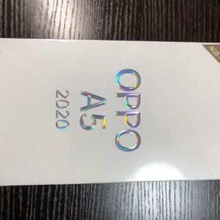 アンドロイド(ANDROID)の【未開封】OPPO A5 2020(スマートフォン本体)