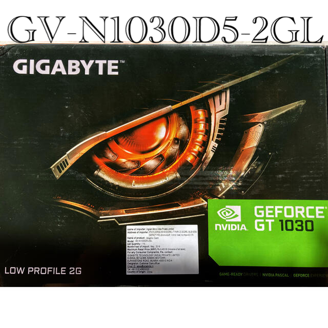 ☆未使用/送料込☆GIGABYTE ギガバイト グラフィックボード