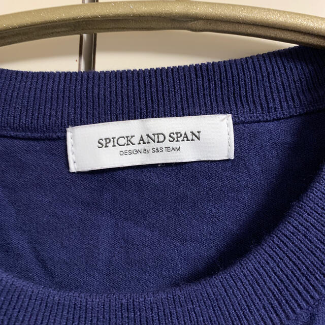 Spick & Span(スピックアンドスパン)のSpick and span 七分袖 ニット レディースのトップス(ニット/セーター)の商品写真