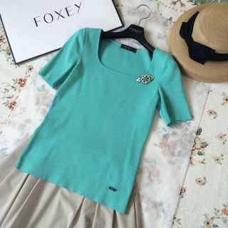 フォクシー(FOXEY)のフォクシー♡サマーニット(カットソー(半袖/袖なし))