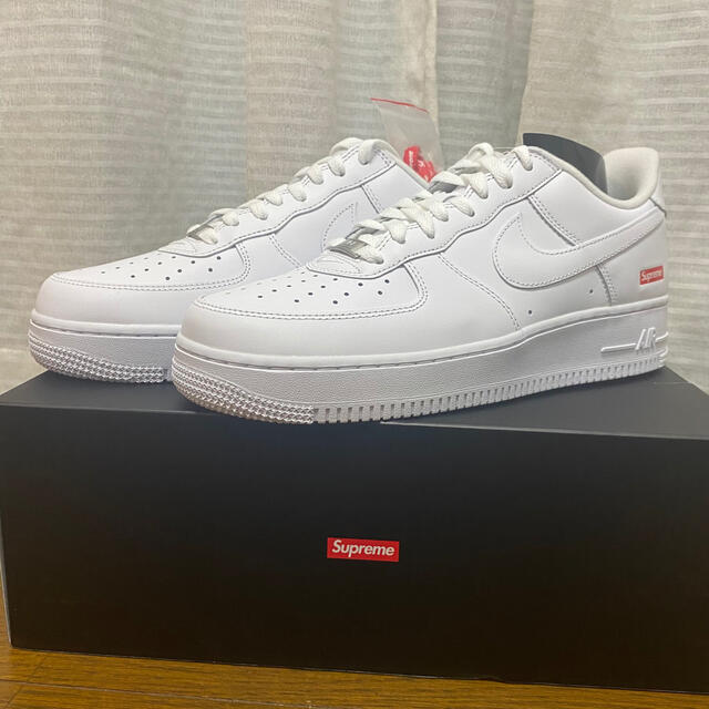 supreme  air force 1 White