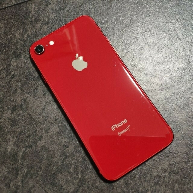 iPhone(アイフォーン)のiPhone 8 プロダクトレッド 64GB ジャンク扱い スマホ/家電/カメラのスマートフォン/携帯電話(スマートフォン本体)の商品写真