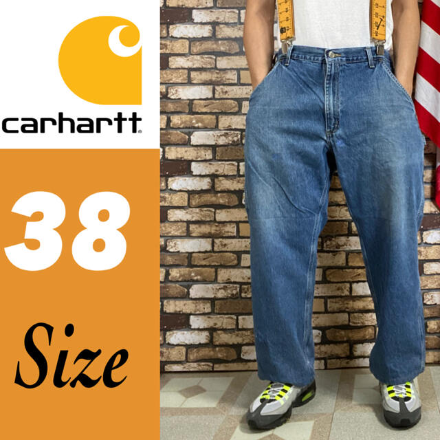 carhartt(カーハート)のフォロワー様カーハート  ペインターパンツ　38サイズ　2173 メンズのパンツ(ペインターパンツ)の商品写真