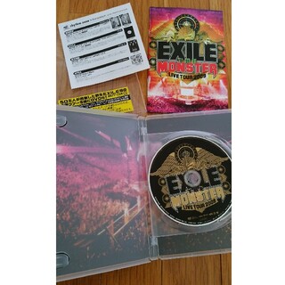 EXILE　DVD　monster　2枚組(ミュージック)