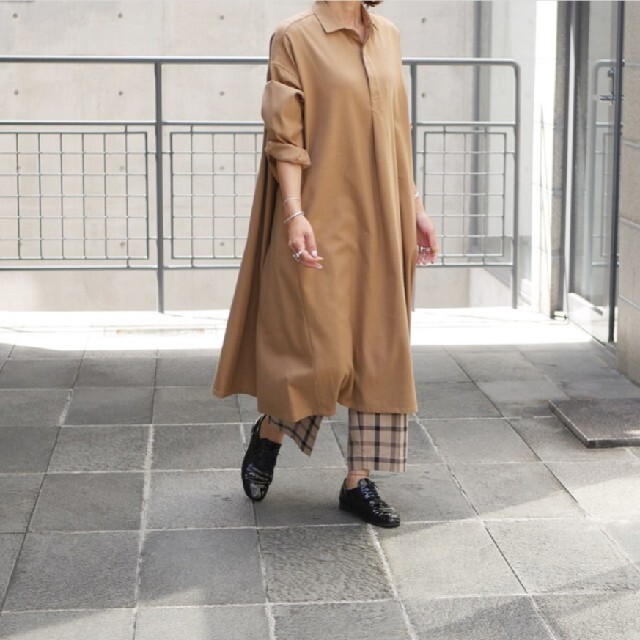 【グランマ ママ ドーター】*新品*カタログ掲載 ロングスキッパーワンピース
