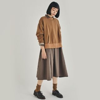 【グランマ ママ ドーター】*新品*カタログ掲載 ロングスキッパーワンピース