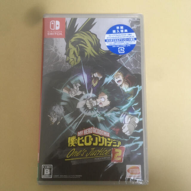 新品未開封　僕のヒーローアカデミア One’s Justice2 Switch