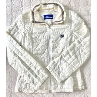 バーバリーブルーレーベル(BURBERRY BLUE LABEL)の86様専用 BURBERRY BLUE LABEL ダウンジャケット ホワイト(ダウンジャケット)