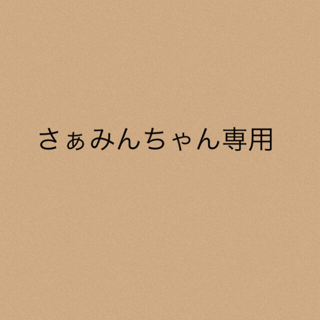 さぁみんちゃん専用★3点