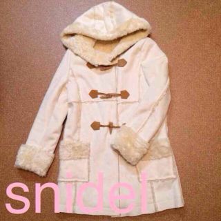 スナイデル(SNIDEL)のスナイデル　ムートンダッフルコート❤︎(ムートンコート)