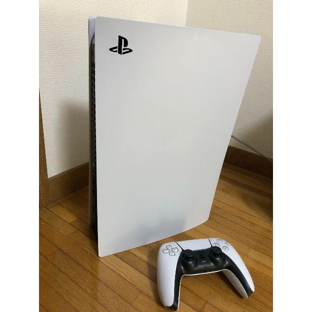 SONY(ソニー)の【中古】PS5 プレイステーション５ ディスク版 エンタメ/ホビーのゲームソフト/ゲーム機本体(家庭用ゲーム機本体)の商品写真