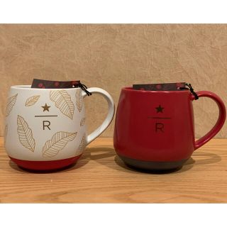 スターバックスコーヒー(Starbucks Coffee)の❤️ スターバックス ロースタリー限定！　マグカップ 2つセット ペア　残2❤️(グラス/カップ)