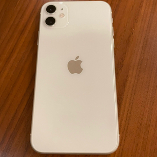 アップル(Apple)のApple care＋加入済み　iPhone11 128GB simフリー (スマートフォン本体)