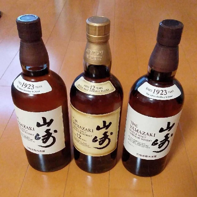 サントリー(サントリー)の山崎12年1本　山崎NV2本 食品/飲料/酒の酒(ウイスキー)の商品写真