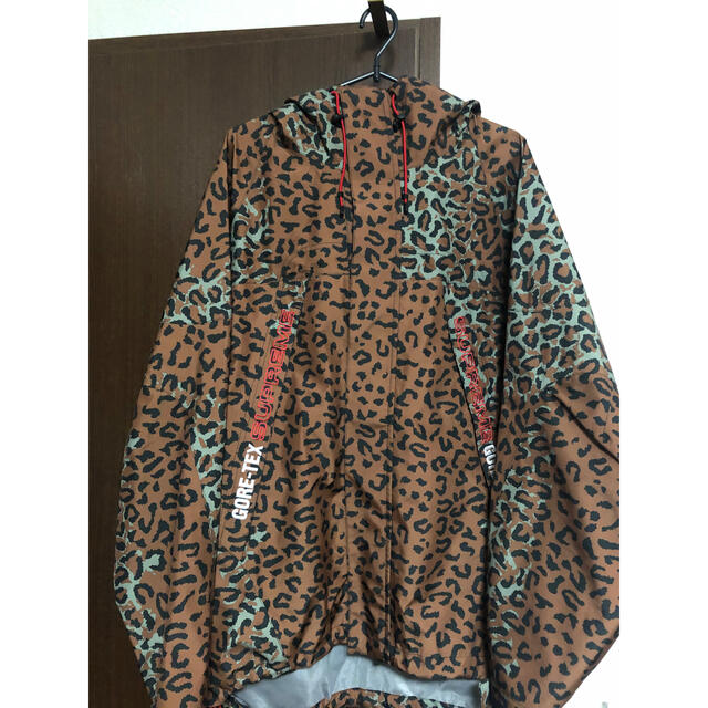 L supreme goretex レオパード ゴアテックス - マウンテンパーカー