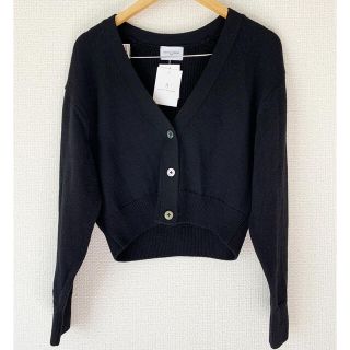 ユナイテッドアローズ(UNITED ARROWS)のRosieHW様専用♡新品♡ニットカーディガン　ブラック(カーディガン)