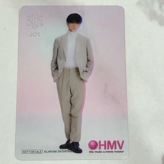 JO1 The STAR HMV特典 佐藤景瑚 トレーディングカード トレカ(アイドルグッズ)