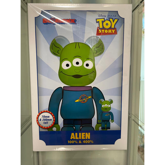 BE@RBRICK ALIEN 100％ & 400％ トイストーリー