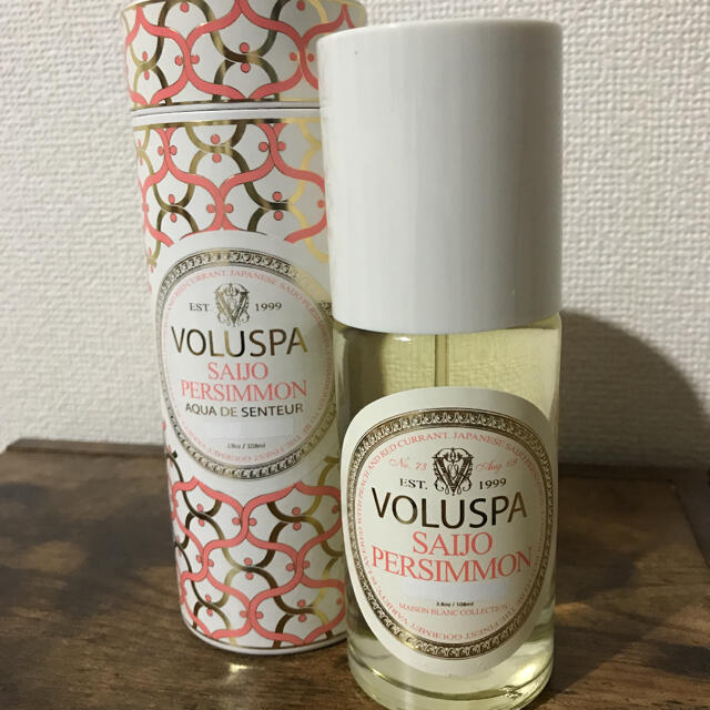 VOLUSPA(ボルスパ)のVoluspa ボルスパ  ホームボディミスト  SAIJO PERSIMMON コスメ/美容のリラクゼーション(アロマグッズ)の商品写真