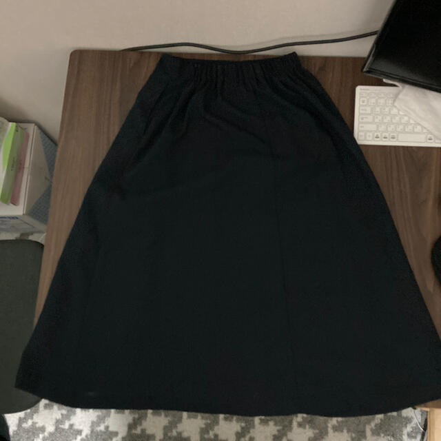 EMMAJAMES(エマジェイム)のスカート　ネイビー　Ａライン レディースのスカート(ロングスカート)の商品写真