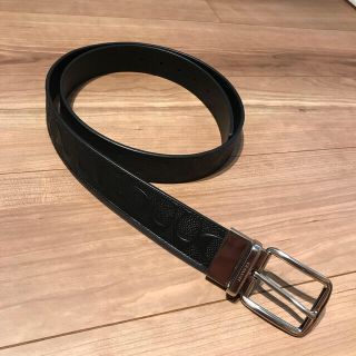 コーチ(COACH)の新品　コーチ　メンズ　リバーシブルベルト　coach (ベルト)