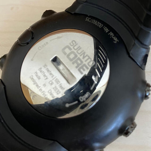 SUUNTO(スント)のSUUNTO CORE オールブラック　スント　コア メンズの時計(腕時計(デジタル))の商品写真