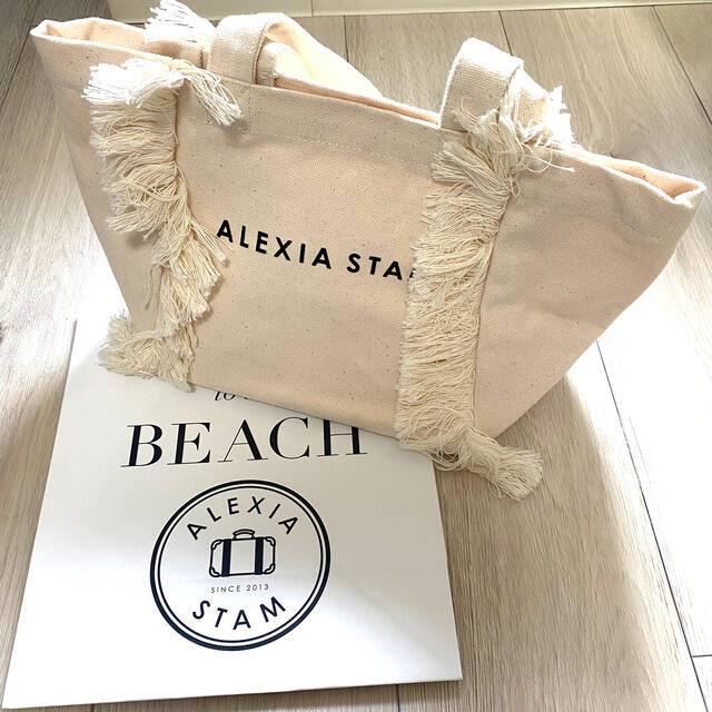 【美品】alexiastam フリンジトートバッグバッグ