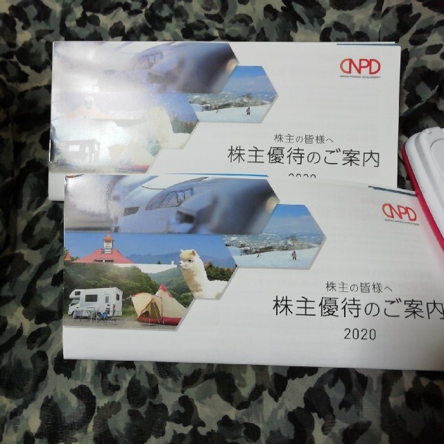 最新☆2冊▫日本駐車場開発株主優待 - 施設利用券