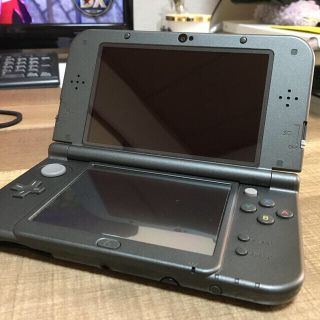 ニンテンドウ(任天堂)のNintendo 3DS NEW ニンテンドー 本体 LL メタリックブラック(携帯用ゲーム機本体)