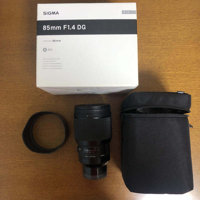 SIGMA(シグマ)の【美品】SIGMA 85mm F1.4 DG HSM Art ソニーE スマホ/家電/カメラのカメラ(レンズ(単焦点))の商品写真