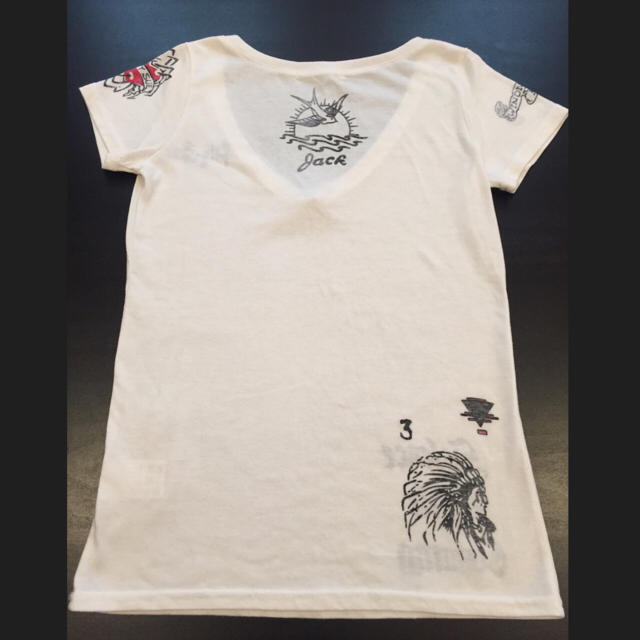 &byP&D(アンドバイピーアンドディー)の美品★ ＆by P&D VネックTシャツ レディースのトップス(Tシャツ(半袖/袖なし))の商品写真