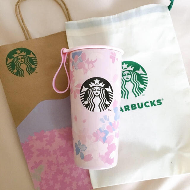 Starbucks Coffee(スターバックスコーヒー)の新品🌸海外限定 Starbucksの桜タンブラー インテリア/住まい/日用品のキッチン/食器(タンブラー)の商品写真