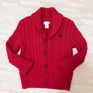 ラルフローレン(Ralph Lauren)の美品★ラルフローレン／ニットカーディガン 18M(カーディガン/ボレロ)