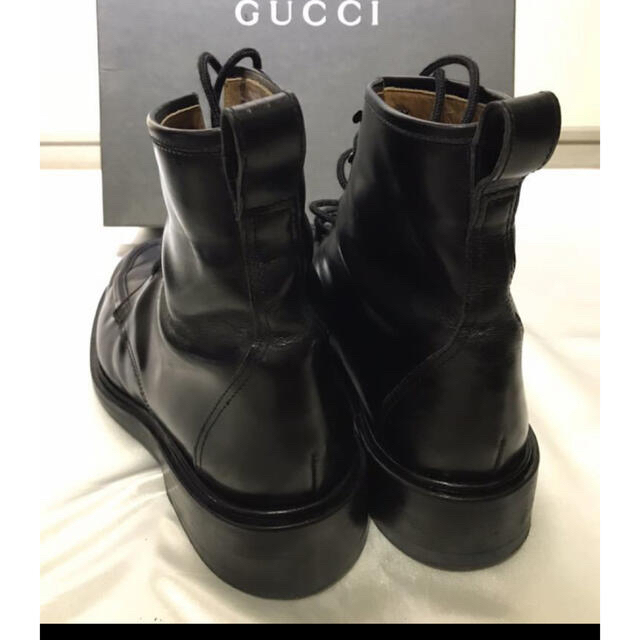 Gucci(グッチ)の【美品】Gucci グッチ アンクルブーツ ショートブーツ 41ハーフ メンズの靴/シューズ(ブーツ)の商品写真