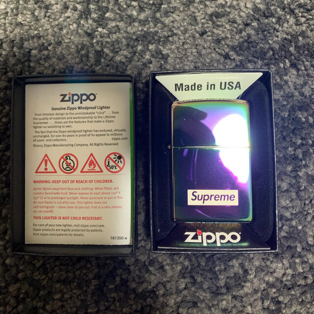 supreme zippo 新品未使用