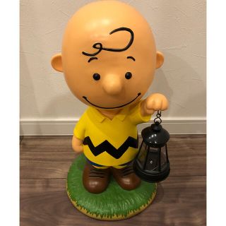 ピーナッツ(PEANUTS)の※ゆー様専用　チャーリーブラウン　ソーラーランタン(ライト/ランタン)