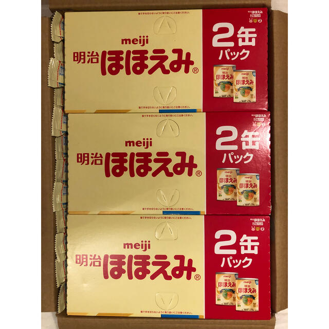 明治(メイジ)の明治ほほえみ　800g入6缶＋27g入12袋 キッズ/ベビー/マタニティの授乳/お食事用品(その他)の商品写真