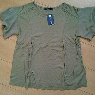 ショコラフィネローブ(chocol raffine robe)のショコラ ラフィネ 袖フリルTシャツ(Tシャツ(半袖/袖なし))