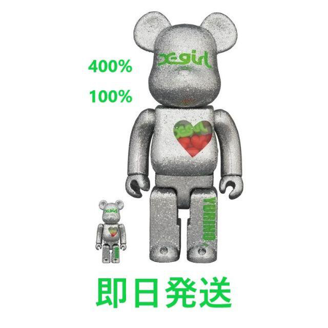 BE@RBRICK X-girl YURINO 100% 400% ベアブリックエンタメ/ホビー