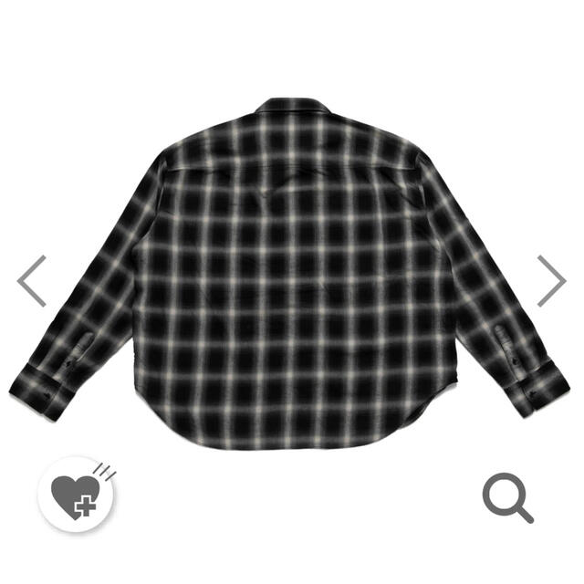 Humanmade CPFM DOUBLE VISION CHECK SHIRT